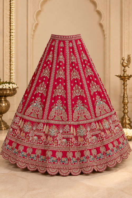 F10 Red Embroidered Blouse
